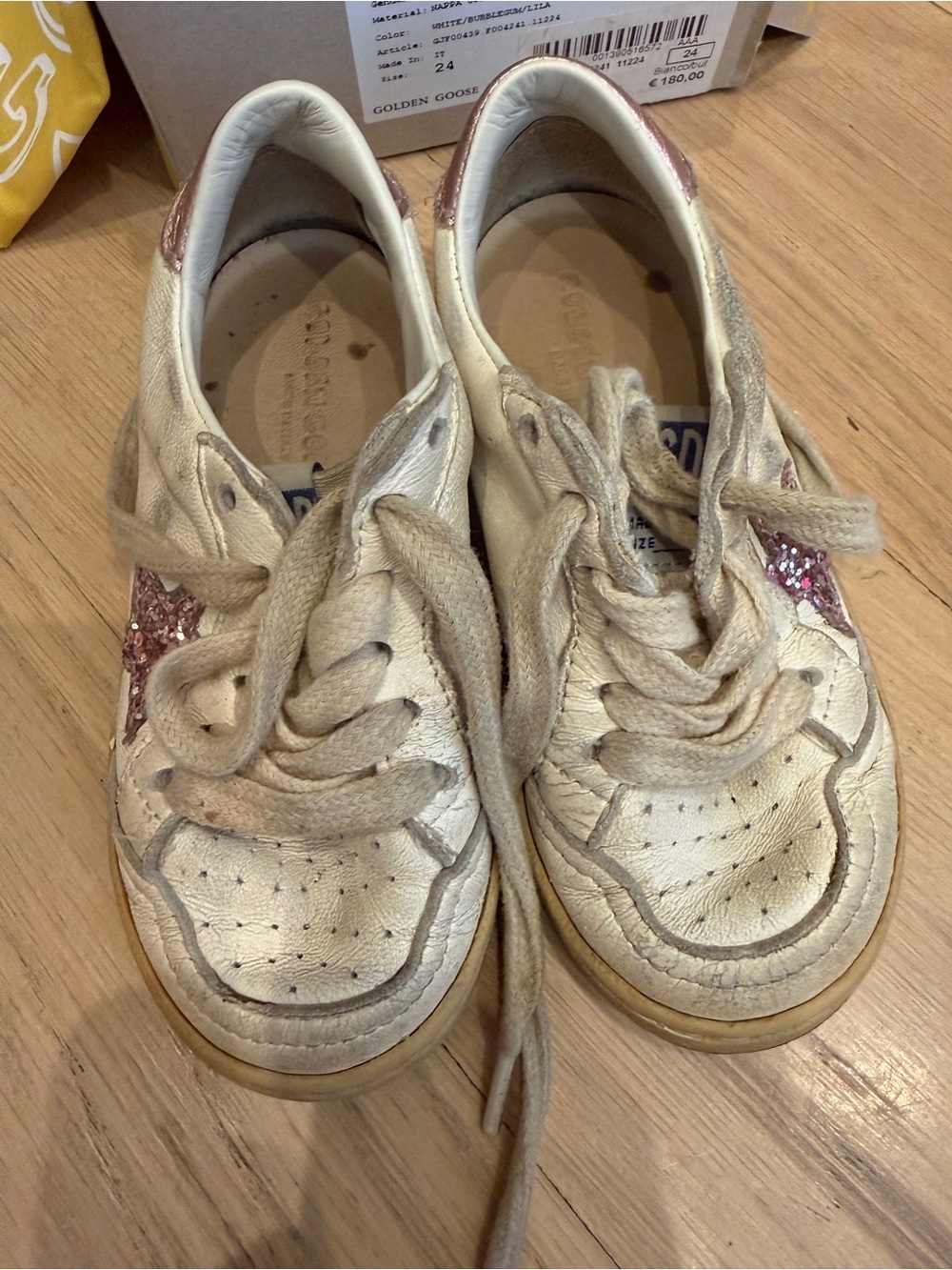 Golden Goose Ball Star Youth size 24 - Picture 5 of 6